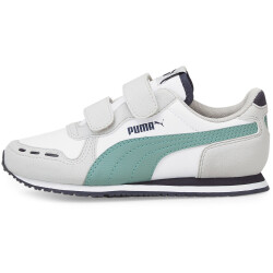 PUMA Cabana Racer Sl 20 PS Sneaker Kinder puma white/mineral blue 35