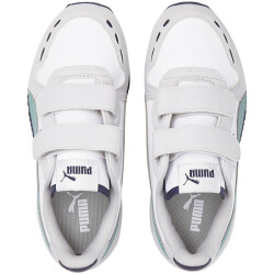 PUMA Cabana Racer Sl 20 PS Sneaker Kinder puma white/mineral blue 35