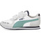 PUMA Cabana Racer Sl 20 PS Sneaker Kinder puma white/mineral blue 35