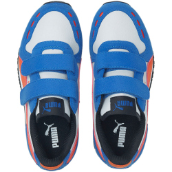 PUMA Cabana Racer Sl 20 PS Sneaker Kinder PUMA white/cherry tomato 35