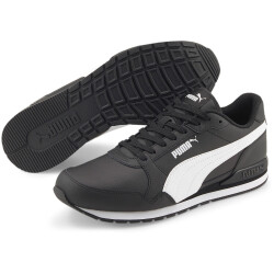PUMA ST Runner v3 Leder Sneaker PUMA black/PUMA white 42