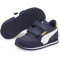 PUMA ST Runner v3 Nl Baby-Sneaker mit Klettverschluss peacoat/lemon sherbert 27