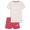 PUMA Logo Jogginganzug Set mit T-Shirt und Shorts Mädchen