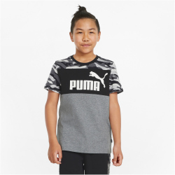 PUMA Ess+ Metallic Camo T-Shirt Jungen