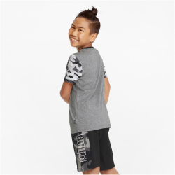 PUMA Ess+ Metallic Camo T-Shirt Jungen