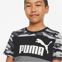 PUMA Ess+ Metallic Camo T-Shirt Jungen