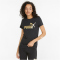 PUMA Ess+ Metallic Logo T-Shirt Damen