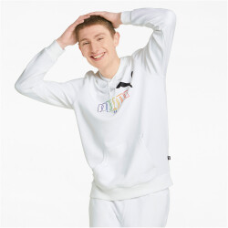 PUMA Ess+ Metallic Rainbow Hoodie Herren