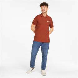PUMA Ess Pique Poloshirt Herren chili oil S