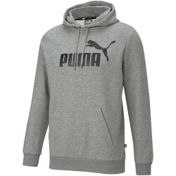 PUMA Ess Big Logo Fleece-Hoodie Herren medium gray...
