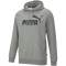 PUMA Ess Big Logo Fleece-Hoodie Herren medium gray heather 4XL
