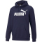 PUMA Ess Big Logo Fleece-Hoodie Herren peacoat 4XL