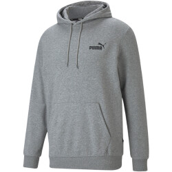 PUMA Ess Small Logo Hoodie Herren medium gray heather M