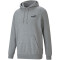 PUMA Ess Small Logo Hoodie Herren medium gray heather M