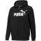PUMA Ess Big Logo Fleece-Kapuzenjacke Herren PUMA black L