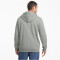 PUMA Ess Big Logo Fleece-Kapuzenjacke Herren medium gray heather M
