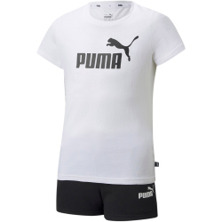 PUMA Logo Jogginganzug Set mit T-Shirt und Shorts...