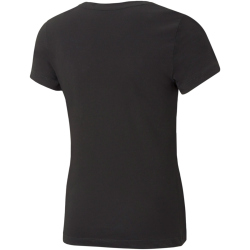 PUMA Ess+ Metallic Logo T-Shirt M&auml;dchen PUMA black 104