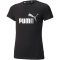 PUMA Ess+ Metallic Logo T-Shirt M&auml;dchen PUMA black 104