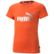 PUMA Ess+ Metallic Logo T-Shirt Mädchen firelight 164