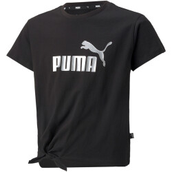PUMA Ess+ Metallic Logo Knotted T-Shirt Mädchen PUMA...