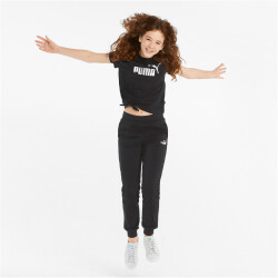 PUMA Ess+ Metallic Logo Knotted T-Shirt Mädchen PUMA...