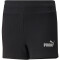 PUMA Ess+ Metallic Sweatshorts Mädchen PUMA black 176