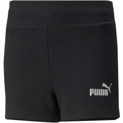 PUMA Ess+ Metallic Sweatshorts M&auml;dchen PUMA black 152