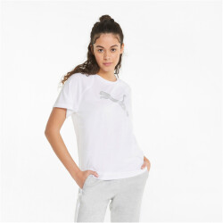PUMA Evostripe T-Shirt Damen puma white XL