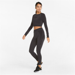 PUMA Evoknit Langarmshirt T-Shirt Damen puma black S