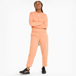 PUMA HER Crew Sweatshirt Damen peach pink XL