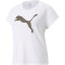 PUMA Modern Sports Trainingsshirt Damen puma white/dark green moss M
