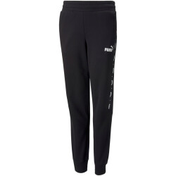 PUMA Ess+ Metallic Tape Jogginghose Jungen PUMA black 164