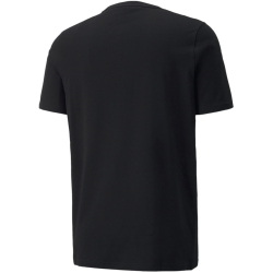 PUMA Ess+ Metallic Tape T-Shirt Herren PUMA black S