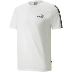 PUMA Ess+ Metallic Tape T-Shirt Herren PUMA white 4XL