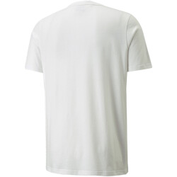 PUMA Ess+ Metallic Tape T-Shirt Herren PUMA white L