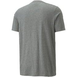 PUMA Ess+ Metallic Tape T-Shirt Herren medium gray heather 4XL