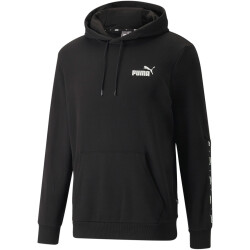 PUMA Ess+ Metallic Tape Hoodie Herren PUMA black M