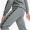PUMA Ess+ Metallic Tape Jogginghose Herren medium gray heather L