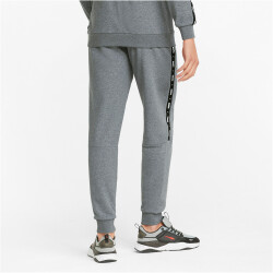 PUMA Ess+ Metallic Tape Jogginghose Herren medium gray heather M