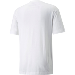 PUMA Ess+ Metallic Relaxed T-Shirt Herren PUMA white XL