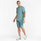 PUMA Ess+ Metallic Relaxed T-Shirt Herren mineral blue S