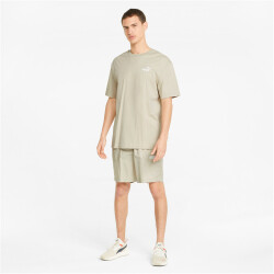 PUMA Ess+ Metallic Relaxed T-Shirt Herren putty L