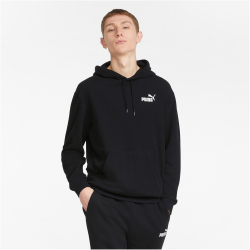 PUMA Ess+ Metallic Hoodie Herren PUMA black S
