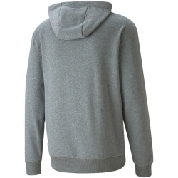 PUMA Ess+ Metallic Hoodie Herren medium gray heather 3XL