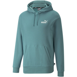 PUMA Ess+ Metallic Hoodie Herren mineral blue 3XL