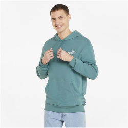 PUMA Ess+ Metallic Hoodie Herren mineral blue 3XL