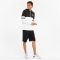 PUMA Ess+ Metallic Relaxed Sweatshorts Herren PUMA black 3XL