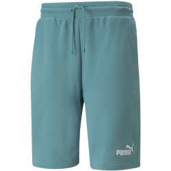 PUMA Ess+ Metallic Relaxed Sweatshorts Herren mineral blue 3XL