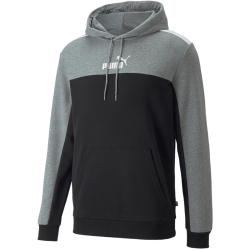 PUMA Ess+ Metallic Block Hoodie Herren PUMA black M